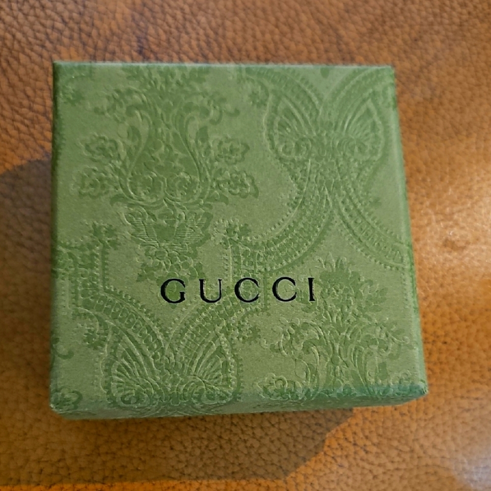 Authentic Gucci Embossed Box - Green